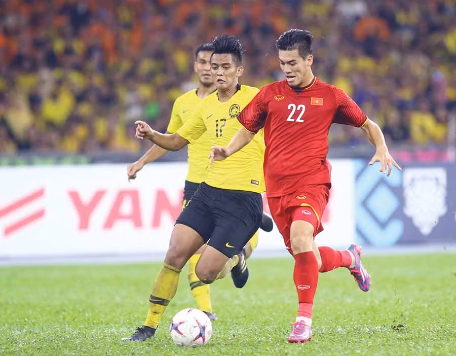 Lối chơi của đội tuyển Việt Nam ngày càng chững chạc và bản lĩnh. Ảnh: Đình Viên