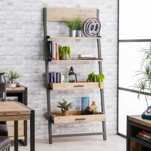 Kệ sách cũng có thể trở thành kệ trồng cây. Kệ sách cũng có thể trở thành kệ trồng cây.