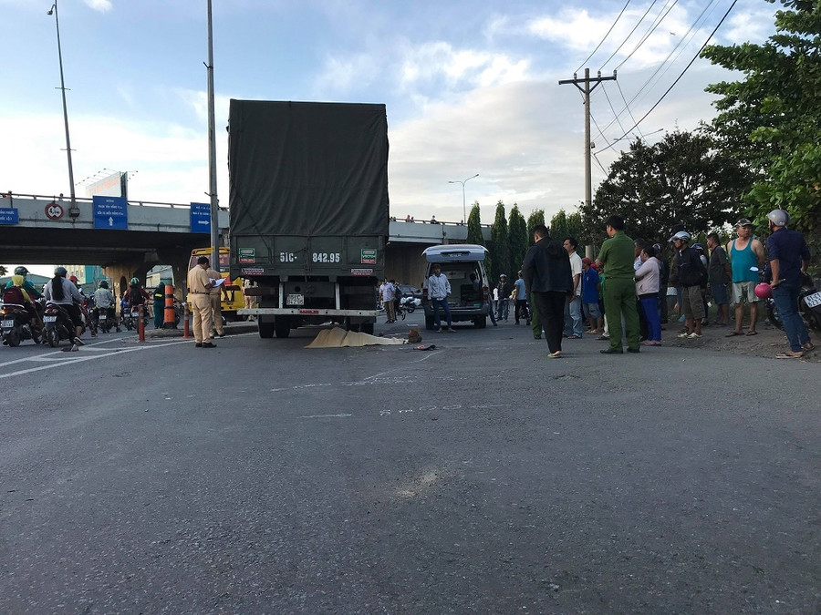 Hiện trường vụ tai nạn