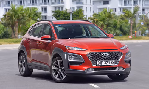 Hyundai Kona 1.6 Turbo, phiên bản cao cấp nhất bán tại Việt Nam.
