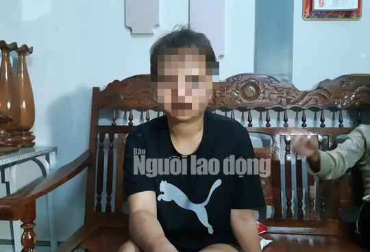 Em Q. bị tra tấn khiến khuôn mặt sưng vù, biến dạng