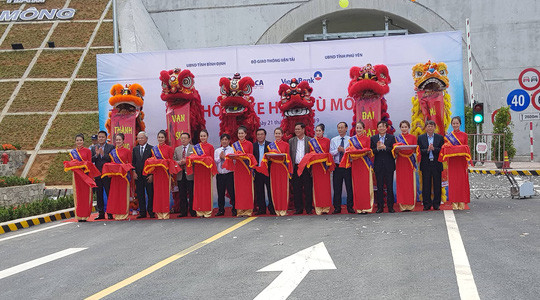 Khánh thành, đưa vào sử dụng hầm Cù Mông