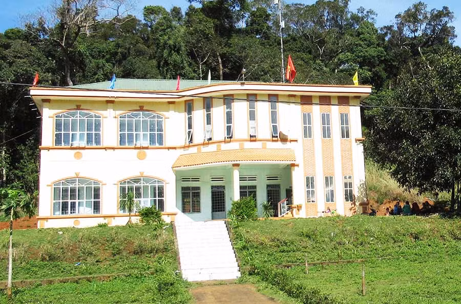  Trụ sở làm việc Ban quản lý Khu bảo tồn thiên nhiên Kon Chư Răng. Ảnh: Chí Hào