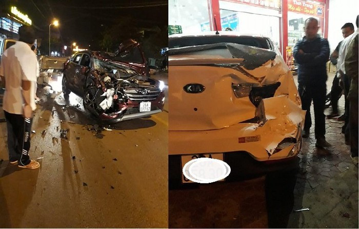 Hiện trường vụ tai nạn