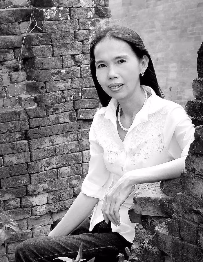 Nhà văn Võ Diệu Thanh. 