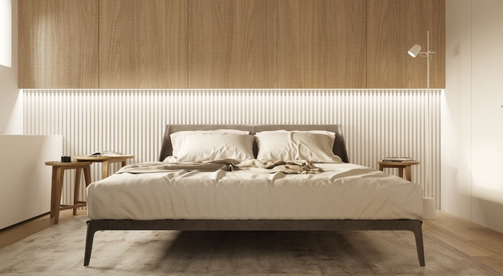 Phòng ngủ master tiếp tục được nhấn nhá bằng các loại đèn. Phòng ngủ master tiếp tục được nhấn nhá bằng các loại đèn.