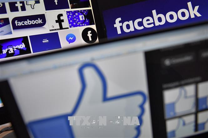Biểu tượng Facebook. Ảnh: AFP/TTXVN Biểu tượng Facebook. Ảnh: AFP/TTXVN