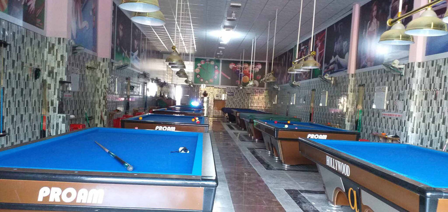 Quán bida nơi xảy ra vụ việc. Ảnh: Văn Ngọc