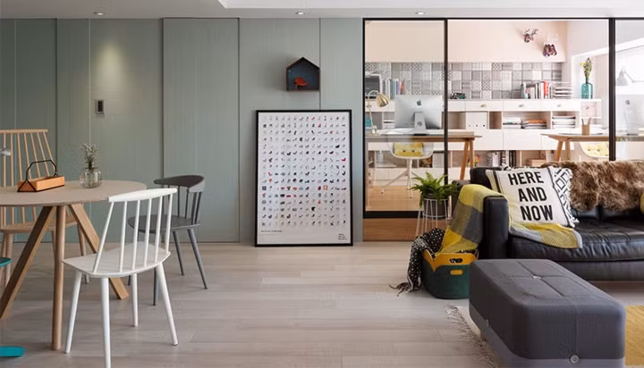  Sàn nhà bằng gỗ an toàn và ấm áp khi thời tiết chuyển sang đông.