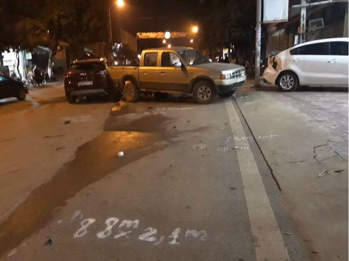  Nghi vấn CSGT có nồng độ cồn gây tai nạn liên hoàn ở Sơn La