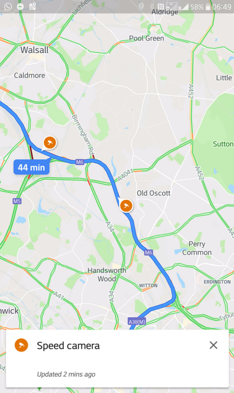 Google Maps cảnh báo khu vực có bắn tốc độ Google Maps cảnh báo khu vực có bắn tốc độ