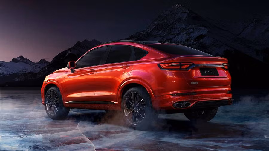 Thiết kế đuôi xe Geely FY11