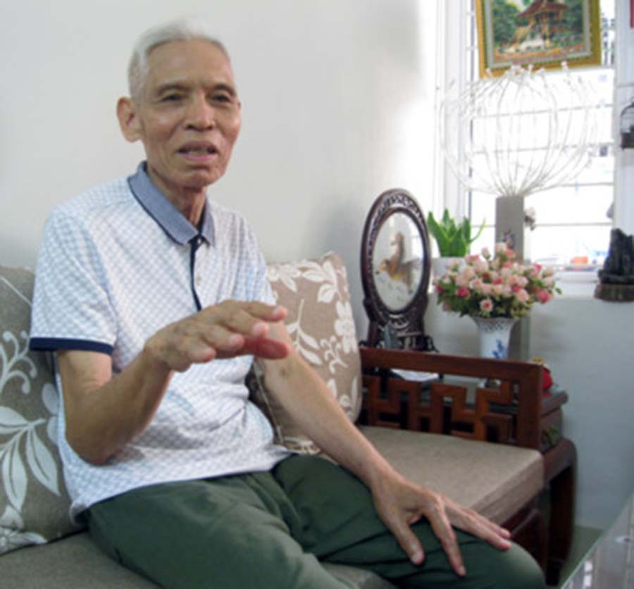 Tiến sĩ Trần Viết Hoàn kể những kỷ niệm về Bác. Ảnh: internet Tiến sĩ Trần Viết Hoàn kể những kỷ niệm về Bác. Ảnh: internet