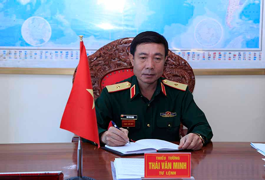  Thiếu tướng Thái Văn Minh. Ảnh: V.D.H
