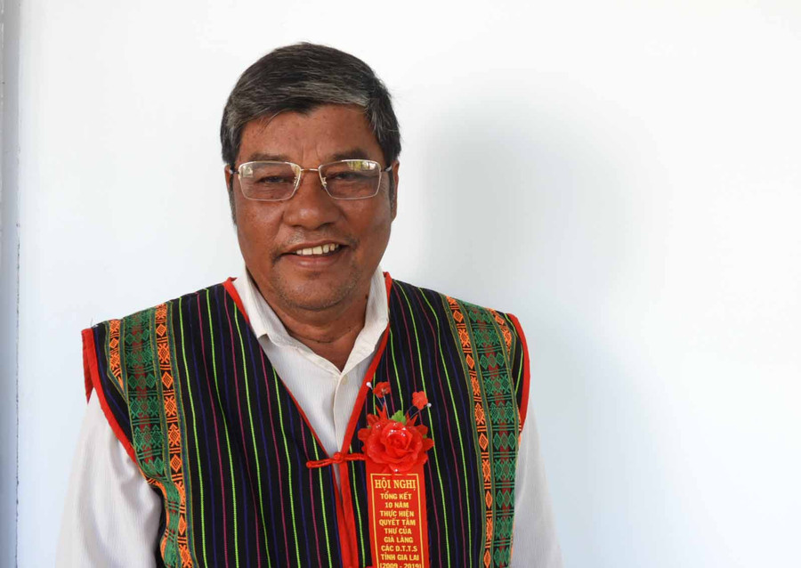 Ông Ksor Sứt. Ảnh: Thanh Nhật