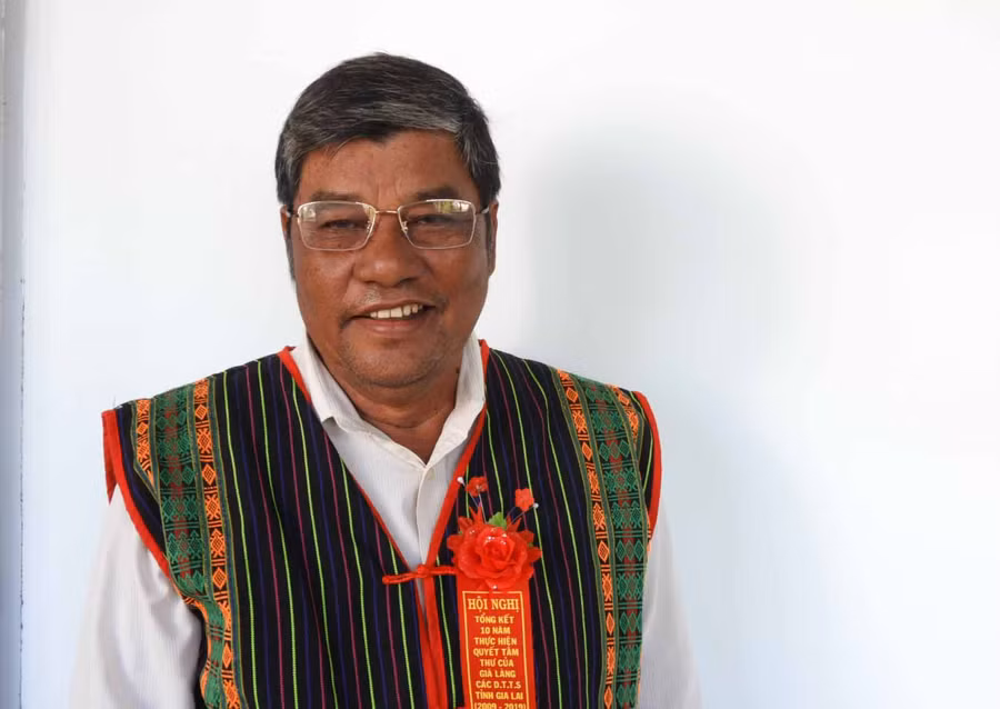 Ông Ksor Sứt. Ảnh: Thanh Nhật