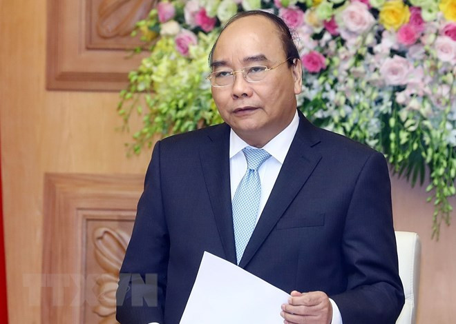 Thủ tướng Nguyễn Xuân Phúc. (Ảnh: Thống Nhất/TTXVN)