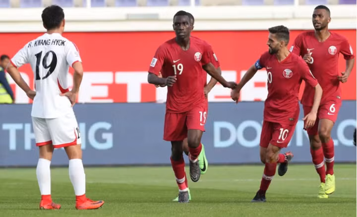 Almoez Ali (19) đang là cầu thủ gây ấn tượng nhất ở Asian Cup 2019. Ảnh: AFC.