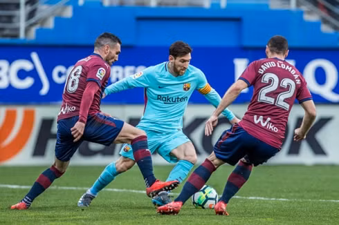  Messi đang hoàn toàn sung sức cho trận đấu đêm nay. (Ảnh: Getty). 