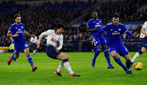 Son Heung-min đang có phong độ rất tốt Son Heung-min đang có phong độ rất tốt