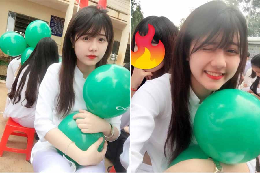  Hình ảnh xinh xắn, trong trẻo của Hoàng Châu trong tà áo dài trắng từng 