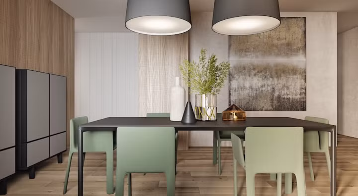 Nếu bạn không có ban công trong nhà, bạn có thể đặt các chậu cây xanh trên cửa sổ hoặc trang trí bằng cây để làm cho cuộc sống gia đình tràn đầy sức sống.