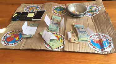 Tang vật tịch thu. Ảnh: Đan Nguyên