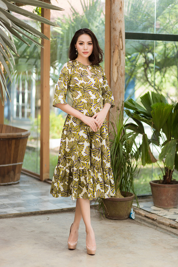  Bộ ảnh được thực hiện với sự hỗ trợ của nhiếp ảnh Huy Nguyễn, trang điểm Trọng Huấn, người mẫu Bảo Ngọc.