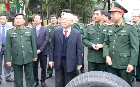 Tổng Bí thư, Chủ tịch nước Nguyễn Phú Trọng dự Hội nghị Quân chính toàn quân năm 2018