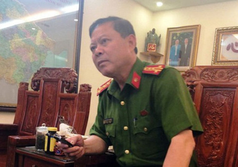 Đại tá Nguyễn Chí Phương - Trưởng Công an TP Thanh Hóa. (Ảnh: Người Lao động)