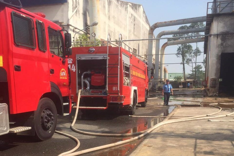 Cháy trong công ty khiến 1 người tử vong, 1 người bị thương