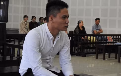 Nguyễn Văn Toàn tại phiên tòa sơ thẩm. 