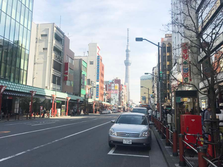 Đường phố ở Tokyo. Ảnh: H.K