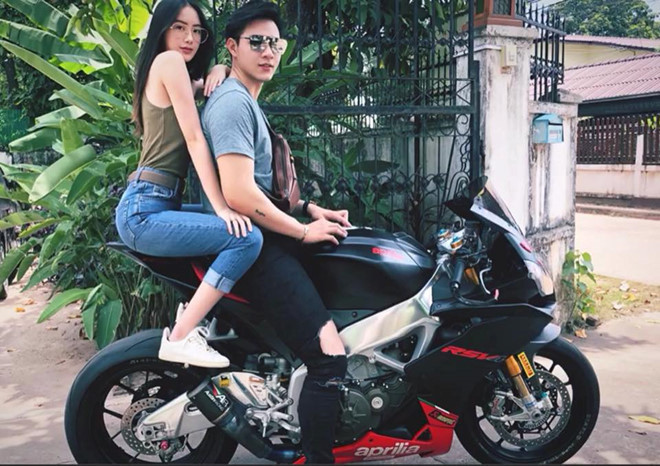 Tum Chaleon có vẻ ngoài điển trai, được cho là xứng đôi với hot girl gốc Việt.