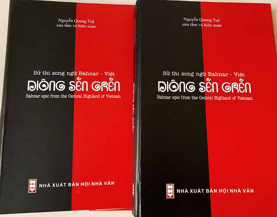  Sử thi “Diông Sen Gren” đạt giải nhì của Hội Văn nghệ Dân gian Việt Nam năm 2018. Ảnh: H.N