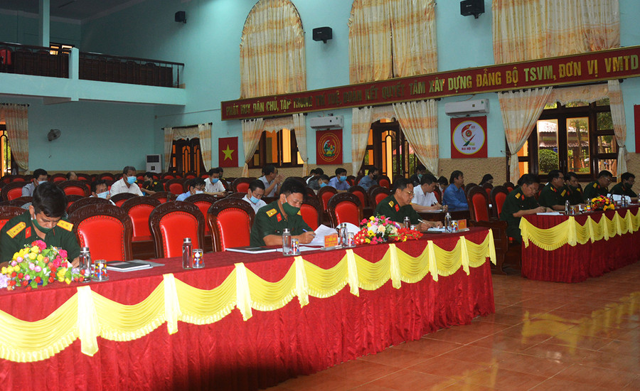  Các đại biểu về dự tập huấn. Ảnh: Huy Bắc