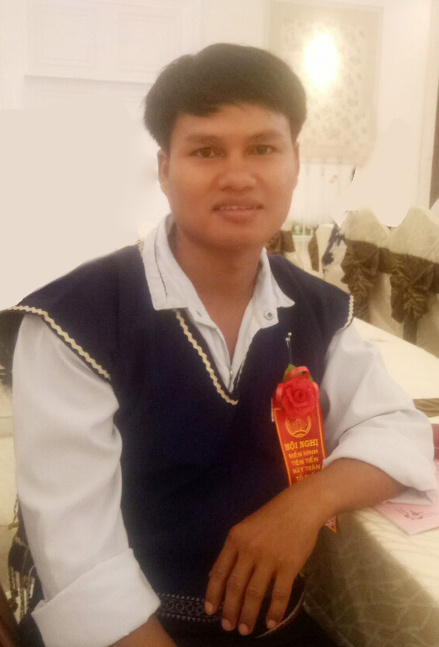  Anh Đinh Nghéo. Ảnh: Lê Đại