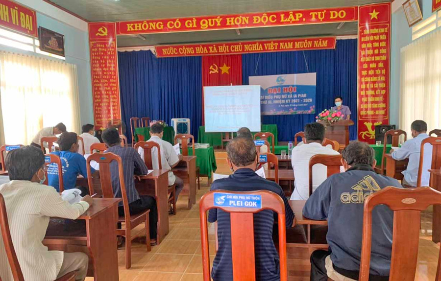 Quang cảnh buổi tập huấn. Ảnh: Vũ Chi