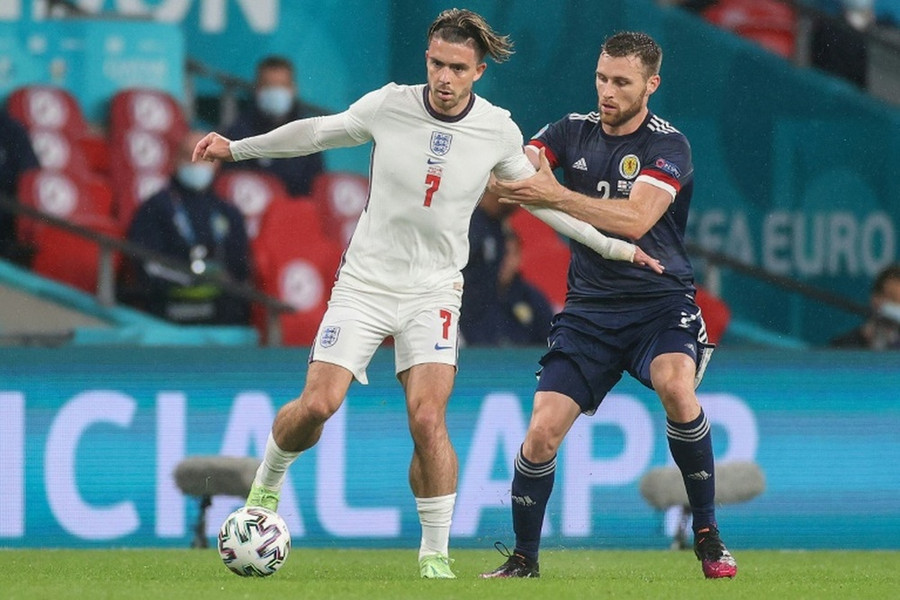 Đội tuyển Anh đã vào vòng knock-out với khuôn mặt kém thuyết phục- Ảnh: AFP