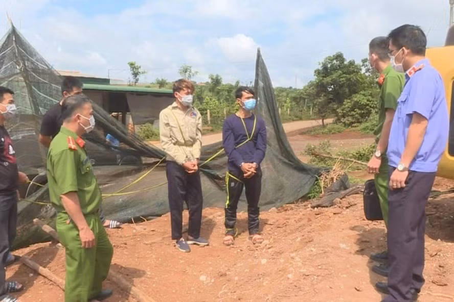 Hiện trường vụ việc. Ảnh: T.X