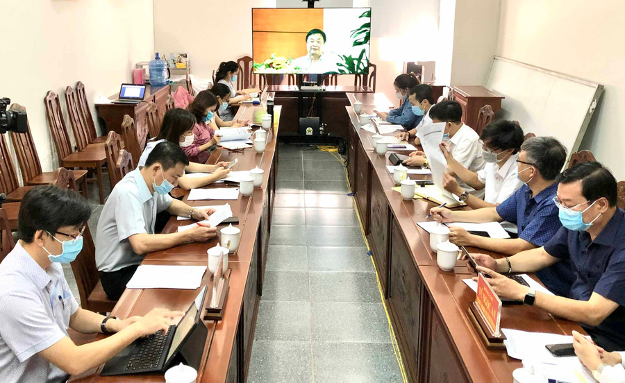 Các đại biểu dự hội nghị tại điểm cầu Gia Lai