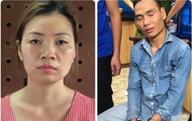 Đặng Thị Ngọc (trái) và Phan Văn Tường - Ảnh: Công an cung cấp Đặng Thị Ngọc (trái) và Phan Văn Tường - Ảnh: Công an cung cấp