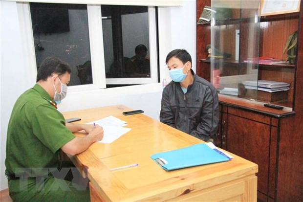 Đối tượng chủ mưu là Nguyễn Văn Hải (sinh năm 1975, ngụ tại xã Hiệp An, huyện Đức Trọng). (Ảnh Đặng Tuấn/TTXVN) Đối tượng chủ mưu là Nguyễn Văn Hải (sinh năm 1975, ngụ tại xã Hiệp An, huyện Đức Trọng). (Ảnh Đặng Tuấn/TTXVN)