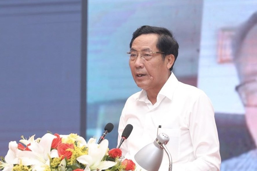 Ông Thuận Hữu, Chủ tịch Hội Nhà báo Việt Nam, Chủ tịch Hội đồng Báo chí Quốc gia. Ảnh: PV