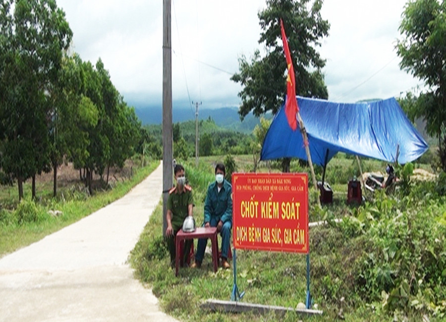  Chốt kiểm soát động vật làng Krăc (xã Đăk Sông, huyện Kông Chro). Ảnh: Minh Sơn