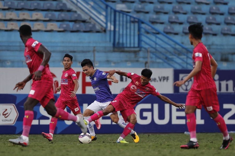 Cả Hà Nội FC và Sài Gòn FC chờ quyết định của AFC - ẢNH: MINH TÚ Cả Hà Nội FC và Sài Gòn FC chờ quyết định của AFC - ẢNH: MINH TÚ