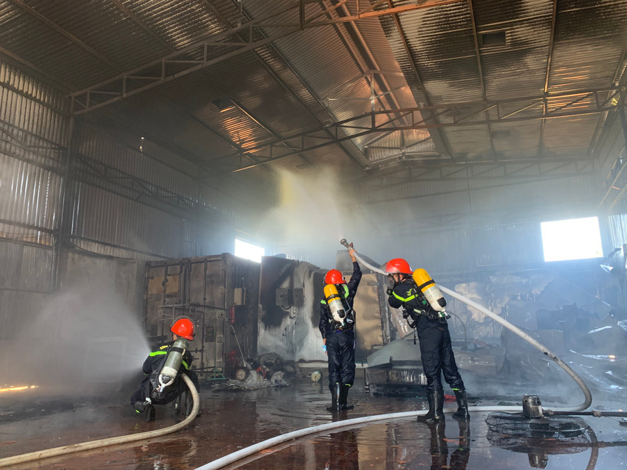 Vụ cháy kho chanh dây tại huyện Chư Sê gây thiệt hại khoảng 300 triệu đồng 