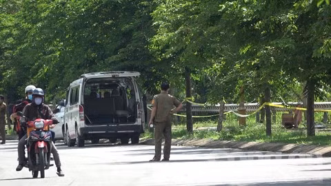 Hiện trường vụ việc.