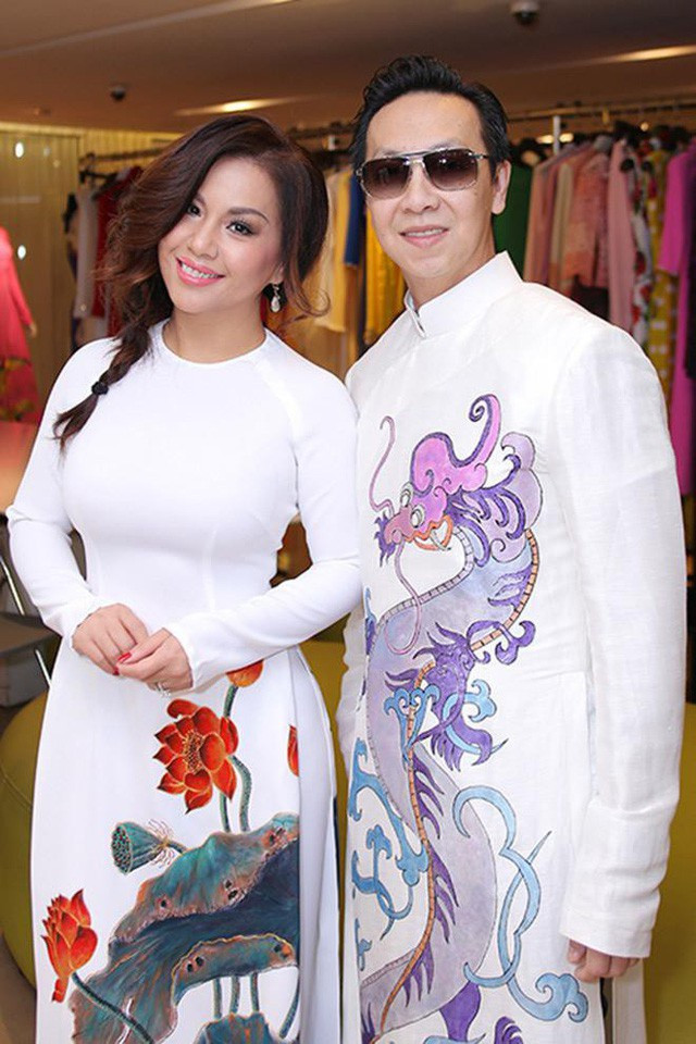 Minh Tuyết và ông xã Diệp Nghi Keith