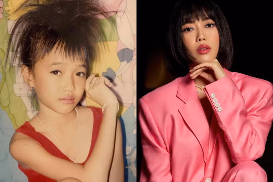 Từ nhỏ, Diệu Nhi đã sở hữu phong cách thời trang cùng cách tạo dáng ấn tượng. Cô hài hước chia sẻ trên trang cá nhân: “Hôm nay Quốc tế thiếu nhi nên chia sẻ cho mọi người về ước mơ thuở nhỏ của bé Nhi là làm người mẫu đó nha. Thấy tạo dáng chuyên nghiệp không